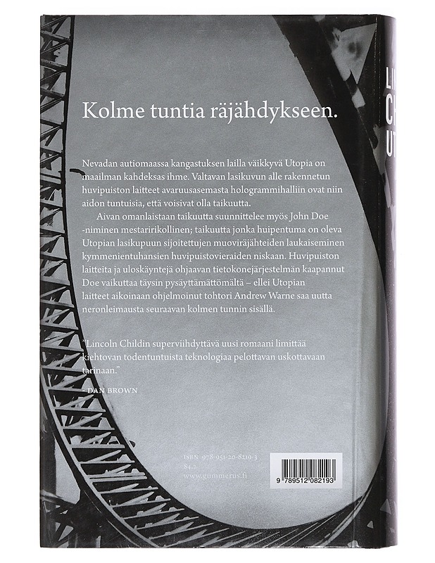 Utopia - Child, Lincoln - Jännitys ja dekkarit - 10105385116 - 1