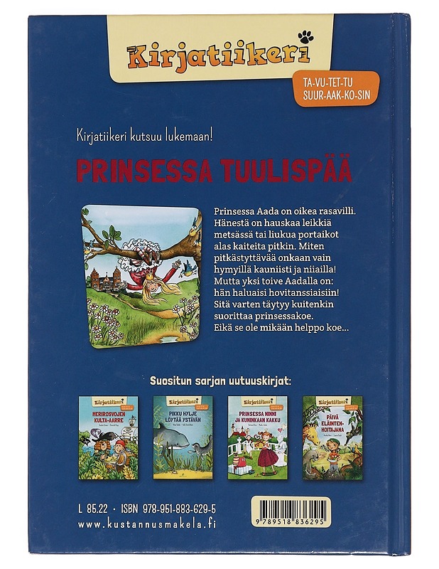 Prinsessa Tuulispää - Steinebacher, Hannah - Lastenkirjat - 10105385192 - 1