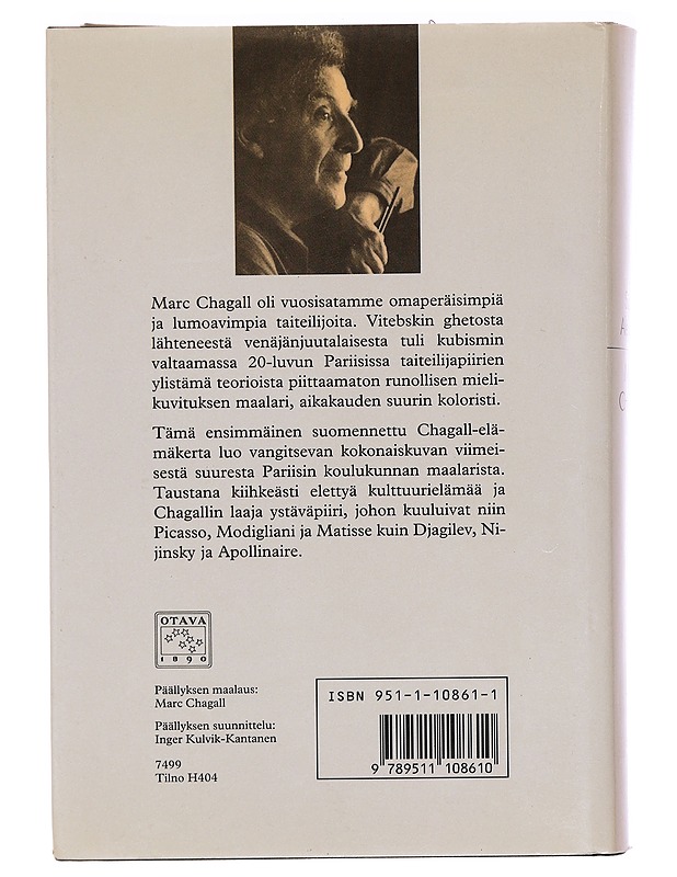 [Marc Chagall] - Alexander, Sidney - Elämäkerrat ja muistelmat - 10105385205 - 1