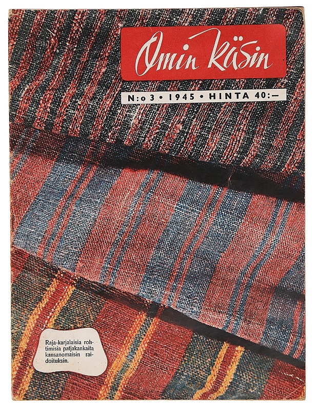 Omin Käsin N:o 3/1945 - Lehdet - 10105385257 - 0