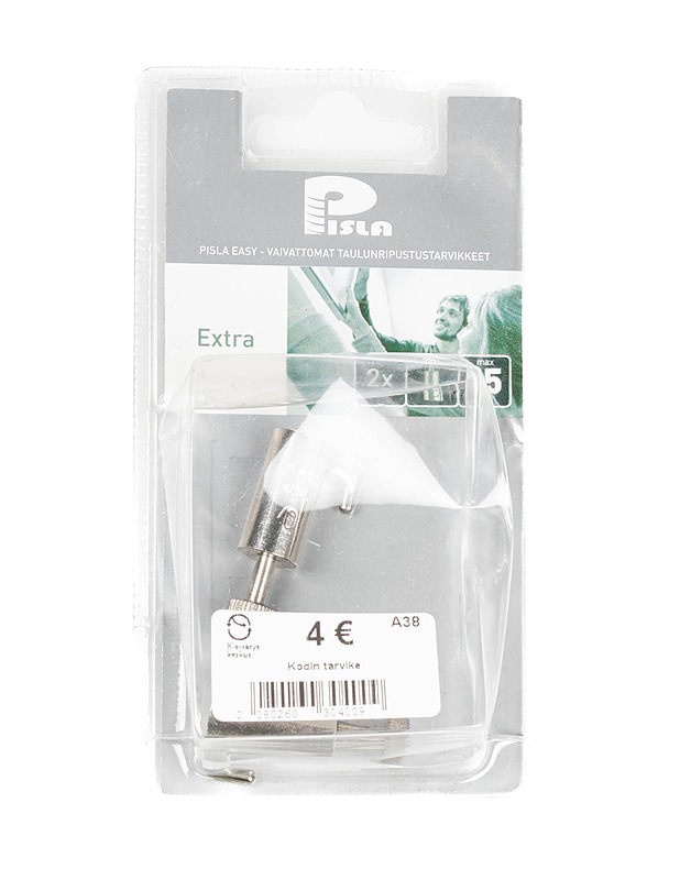 PISLA Easy Extra taulunripustustarvikkeet, 2 osaa - Rakennustarvikkeet - 10105385277 - 0