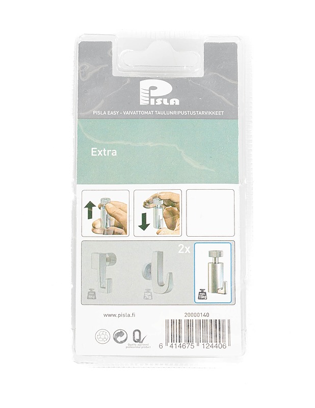 PISLA Easy Extra taulunripustustarvikkeet, 2 osaa - Rakennustarvikkeet - 10105385277 - 1
