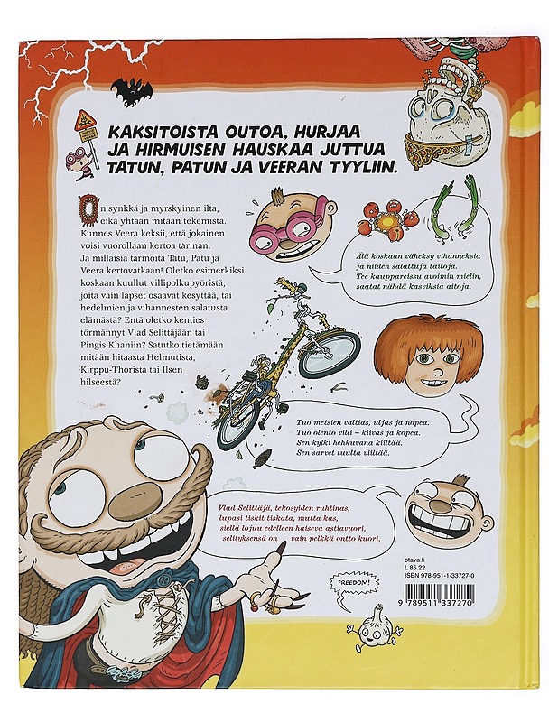 Tatu ja Patu, kauhea Hirviö-Hirviö ja muita outoja juttuja - Havukainen, Aino - Lastenkirjat - 10105385281 - 1