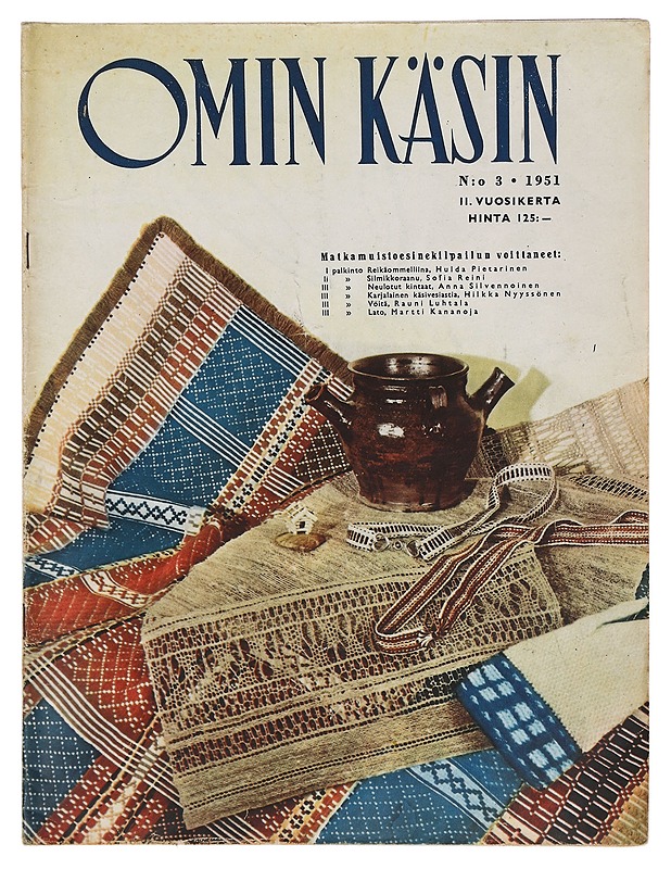 Omin Käsin N:o 3/1951 - Lehdet - 10105385283 - 0