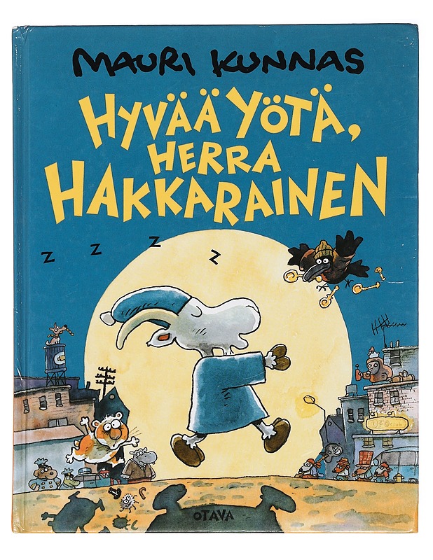 Hyvää yötä, herra Hakkarainen - Kunnas, Mauri - Lastenkirjat - 10105385285 - 0