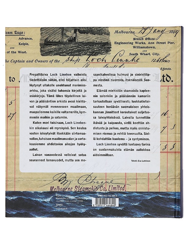 Loch Linnhen vanavesi : erään suomalaisen valtameripurjehtijan vaiheet vuosina 1898-1933 - Olavi Simola - Tietokirjat ja oppaat - 10105385296 - 1