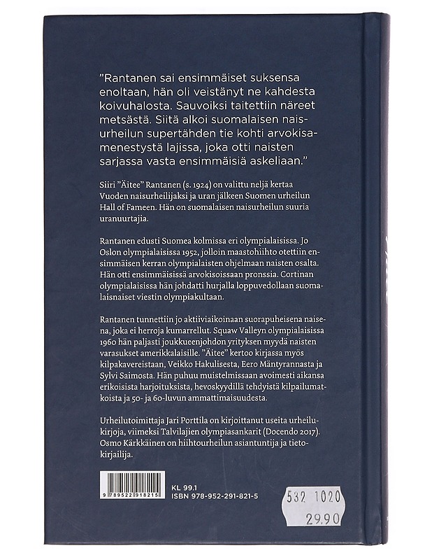 Äitee : Siiri Rantasen tarina - Porttila, Jari - Elämäkerrat ja muistelmat - 10105385304 - 1