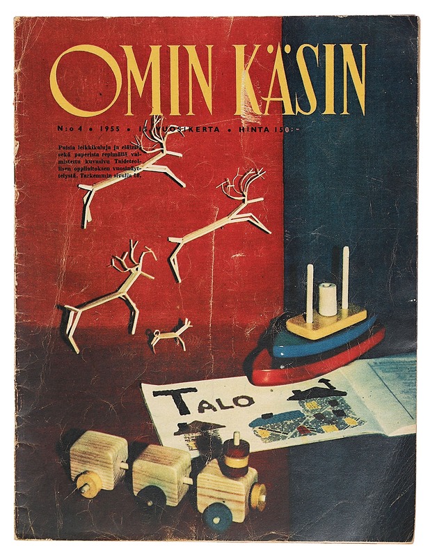 Omin Käsin N:o 4/1955 - Lehdet - 10105385310 - 0