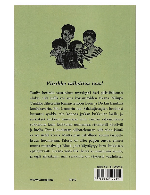 Viisikko ja salakuljettajat - Blyton, Enid - Nuorten kirjat - 10105385317 - 1