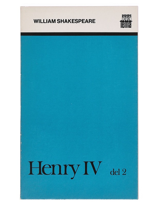 Henry IV - William Shakespeare - Runot ja näytelmät - 10105385350 - 0