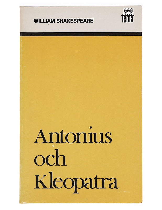 Antonius och Kleopatra - Shakespeare, William - Runot ja näytelmät - 10105385360 - 0