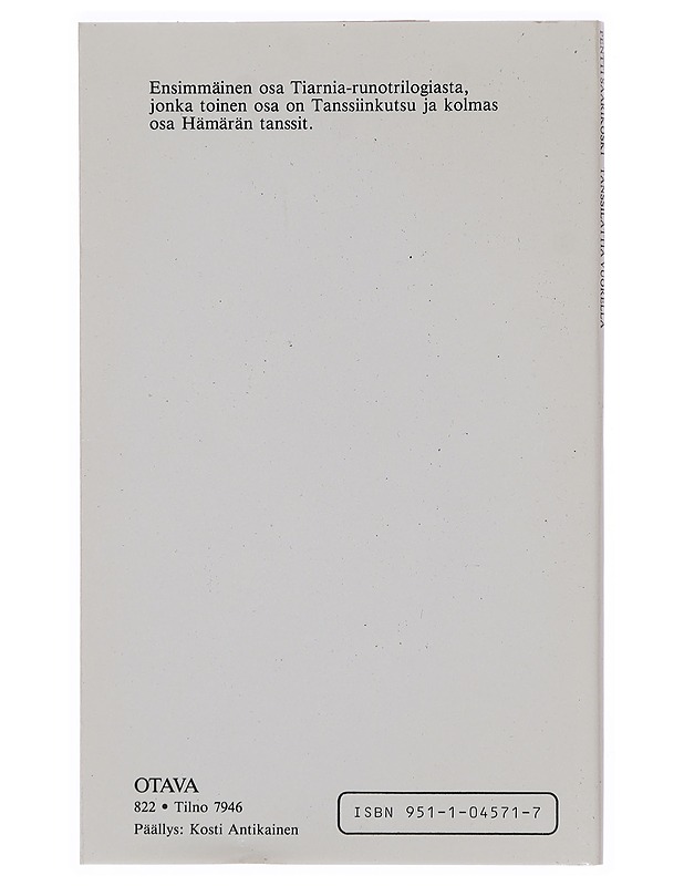 Tanssilattia vuorella - Pentti Saarikoski - Runot ja näytelmät - 10105385408 - 1