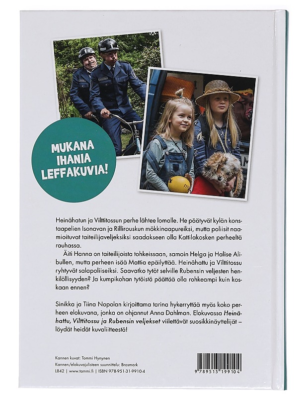 Heinähattu, Vilttitossu ja Rubensin veljekset - Nopola, Sinikka - Lastenkirjat - 10105385463 - 1