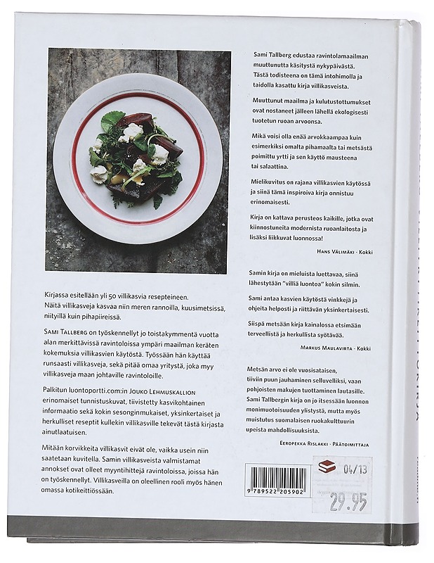 Villiyrttikeittokirja - Tallberg, Sami - Ruokakirjat - 10105385553 - 1