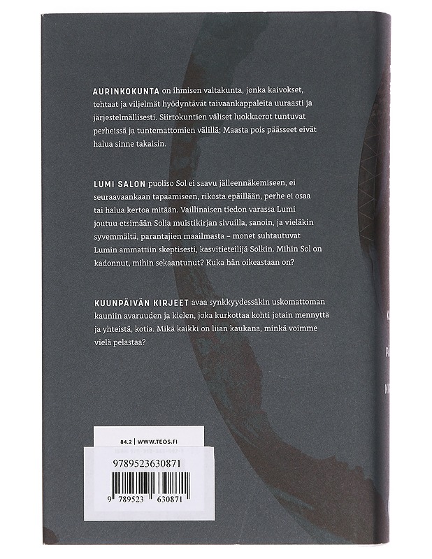 Kuunpäivän kirjeet - Emmi Itäranta - Fantasia- ja scifi - 10105385555 - 1