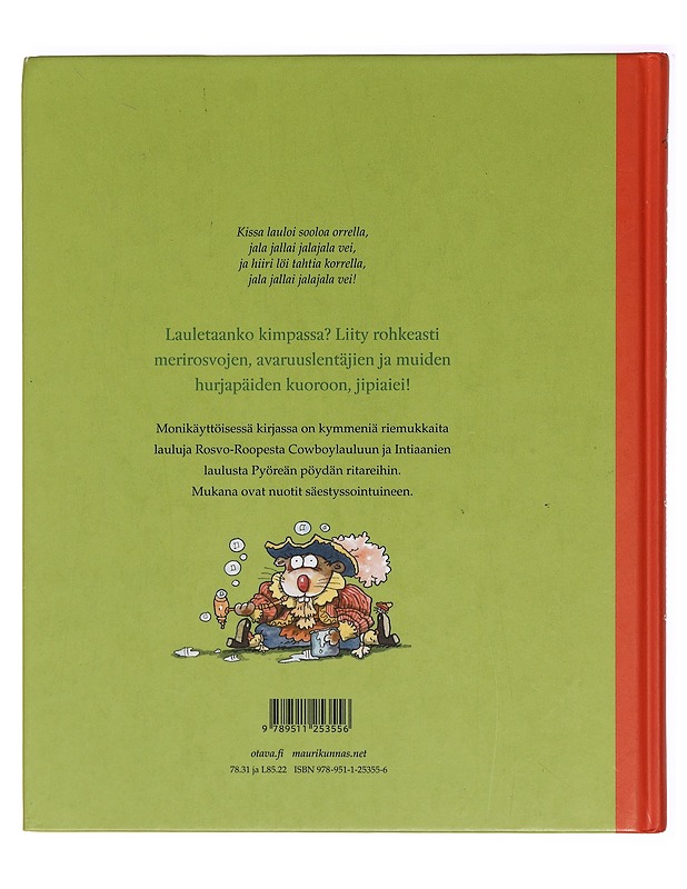 Seikkailijan laulukirja - Kunnas, Mauri - Lastenkirjat - 10105385584 - 1