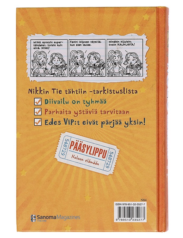 Nolo elämäni: Olisinpa poptähti - Russell, Rachel Renée - Nuorten kirjat - 10105385658 - 1