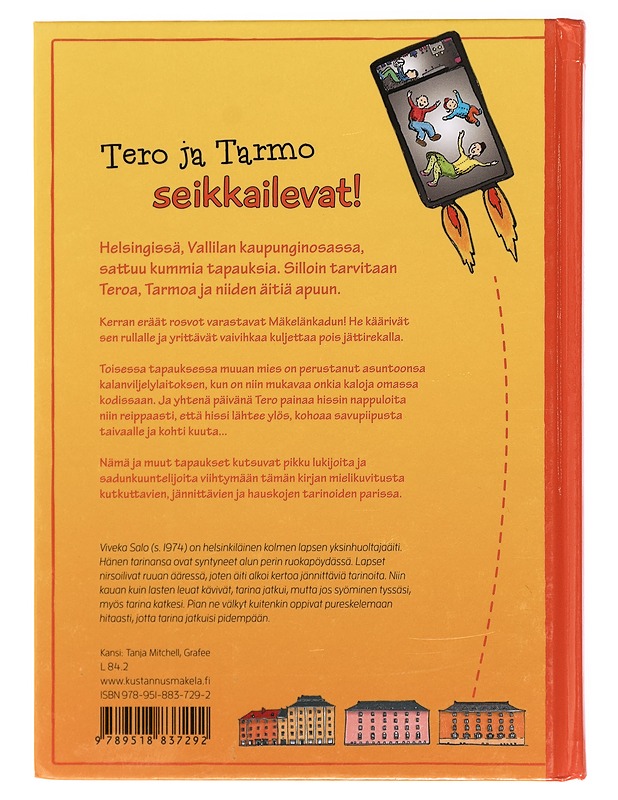 Vallilan sankarit Tero ja Tarmo - Salo, Viveka - Lastenkirjat - 10105385757 - 1