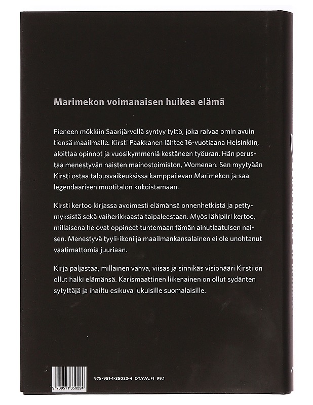 Suurin niistä on rakkaus : Kirsti Paakkasen tarina - Paavilainen, Ulla-Maija - Elämäkerrat ja muistelmat - 10105385763 - 1