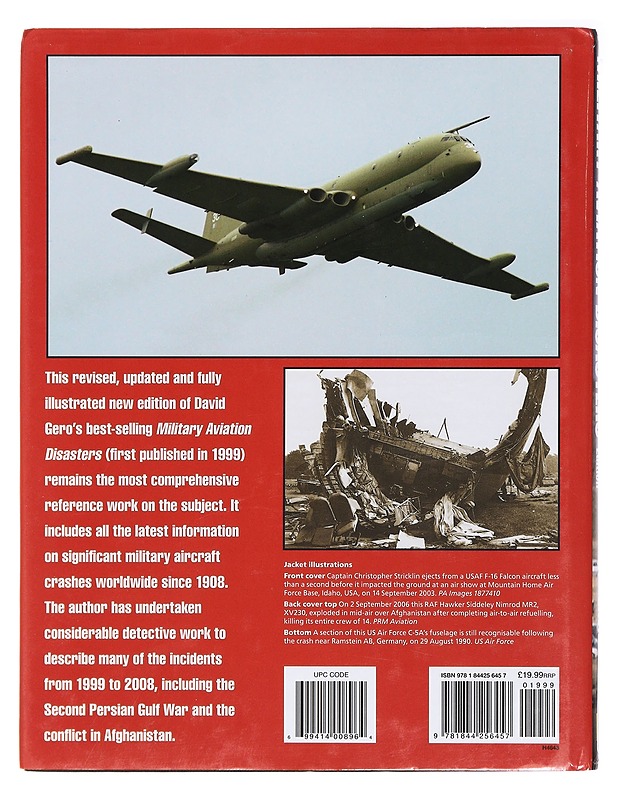 Military aviation disasters - David Gero - Historiakirjat - 10105385775 - 1