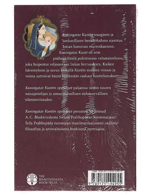 Kuningatar Kunt?n opetukset - A. C. Bhaktivedanta Swami Prabhup?da - Tietokirjat ja oppaat - 10105385816 - 1