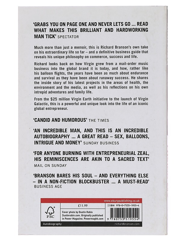 Losing my virginity : the autobiography - Richard Branson - Elämäkerrat ja muistelmat - 10105385818 - 1