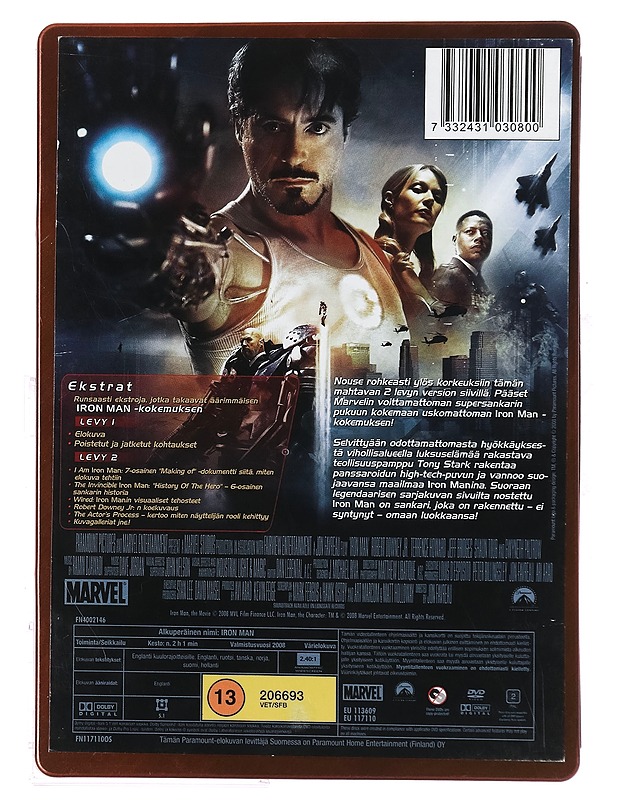 Iron Man - DVD - DVD-elokuvat - 10105385883 - 1
