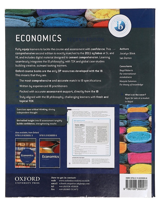 Economics / course companion - Blink, Jocelyn - Tietokirjat ja oppaat - 10105385950 - 1