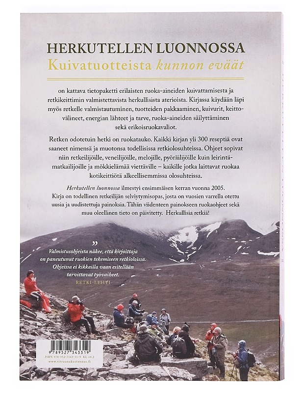 Herkutellen luonnossa : kuivatuotteista kunnon eväät - Hentman, Raija - Kirja lahjaksi - 10105385961 - 1