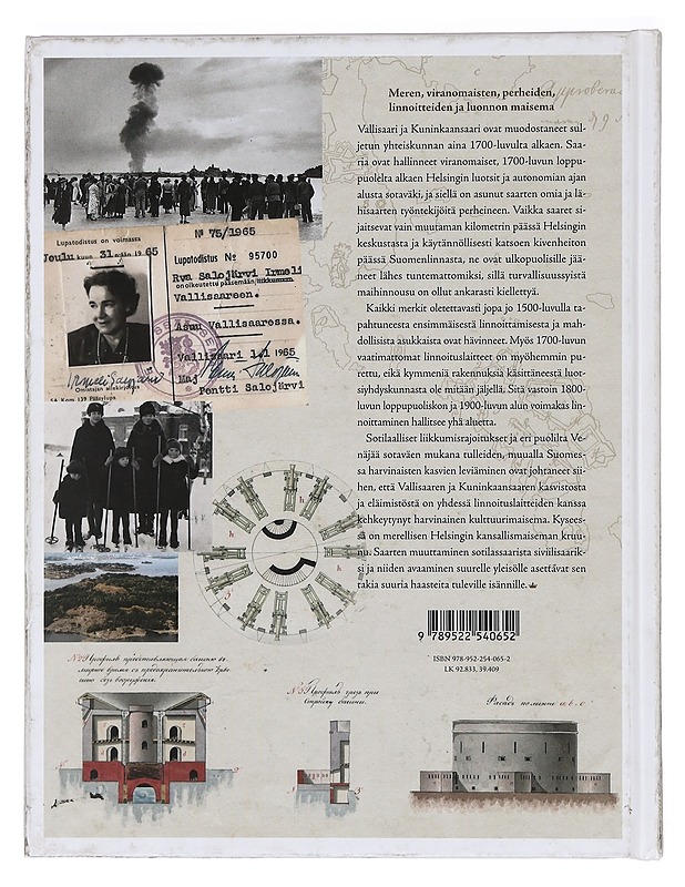 Kruunun jalokivet / Vallisaari ja Kuninkaansaari - Enqvist, Ove - Historiakirjat - 10105385991 - 1