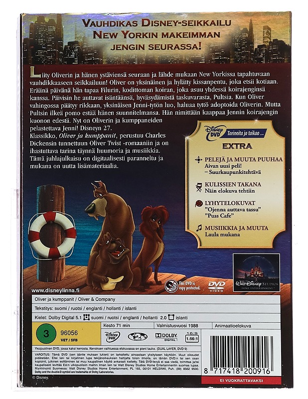 Oliver ja kumppanit - DVD - DVD-elokuvat - 10105386004 - 1