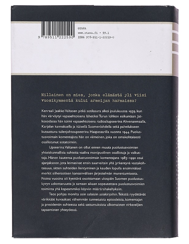 Jaakko Valtanen : tammenlehväkenraali - Suomi, Juhani - Elämäkerrat ja muistelmat - 10105386042 - 1