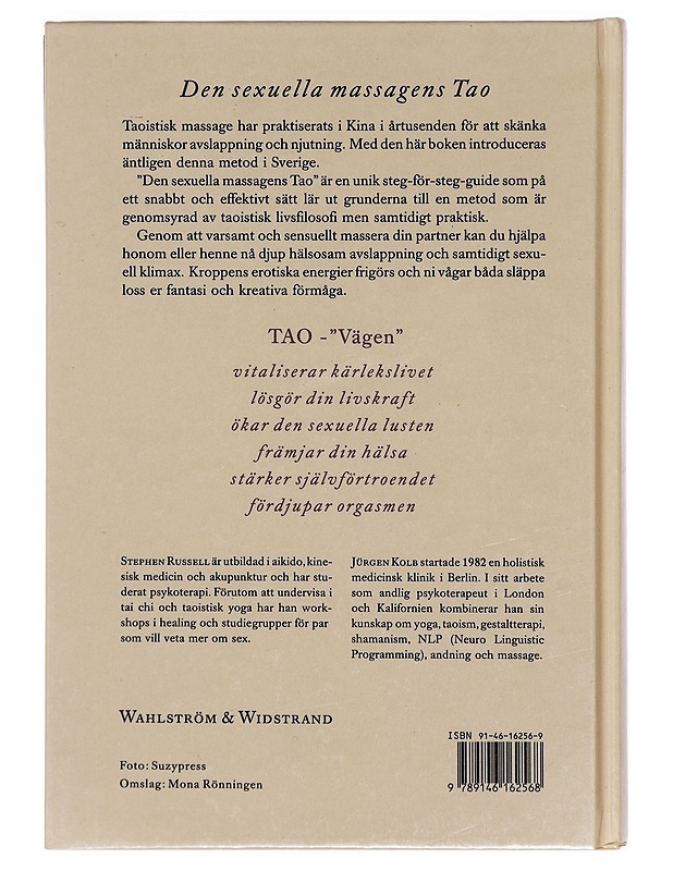 Den sexuella massagens tao - Russell, Stephen - Tietokirjat ja oppaat - 10105386060 - 1