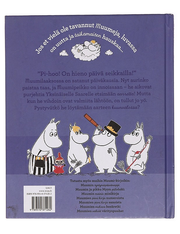 Muumin kuutamoseikkailu - Jansson, Tove - Lastenkirjat - 10105386062 - 1