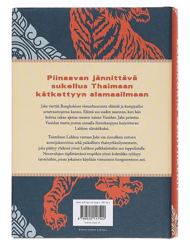 Bangkokin veritiikerit - Jarkko Stenius - Jännitys ja dekkarit - 10105386093 - 1