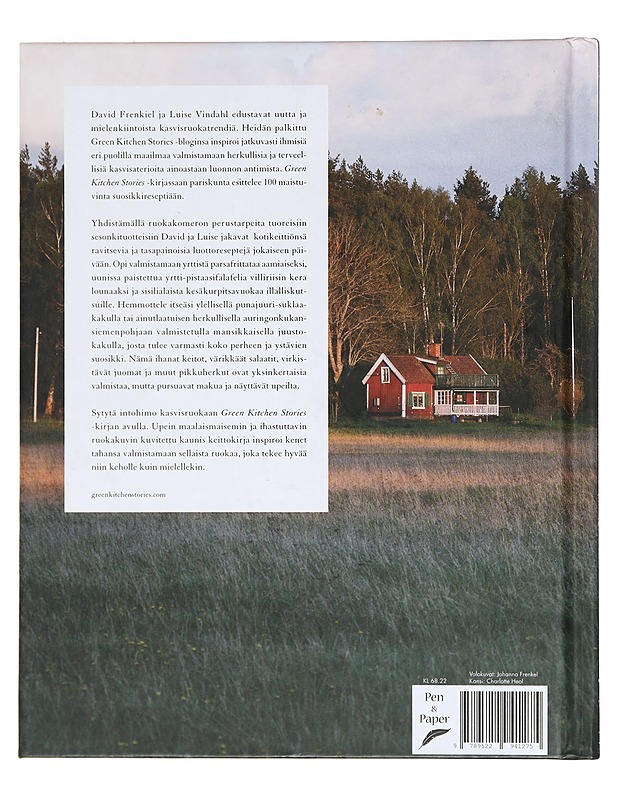 Green kitchen stories : herkullista ja terveellistä kasvisruokaa - Frenkiel, David - Ruokakirjat - 10105386114 - 1