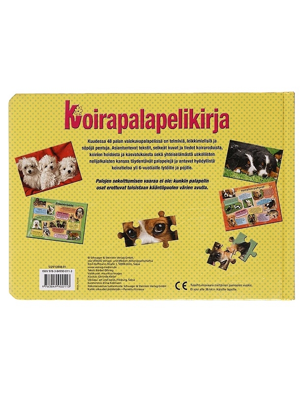 Koirapalapelikirja - Oftring Bärbel - Lastenkirjat - 10105386151 - 1