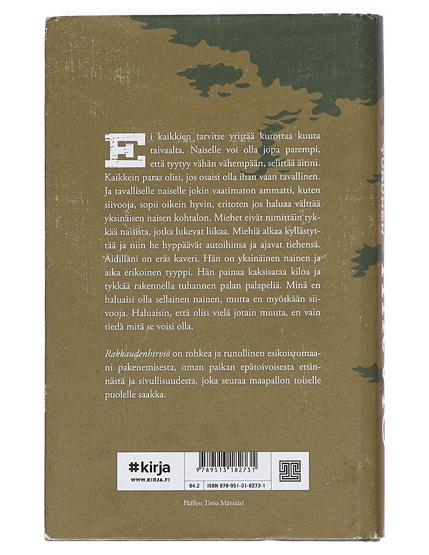 Rakkaudenhirviö - Saara Turunen - Romaanit ja novellit - 10105386155 - 1