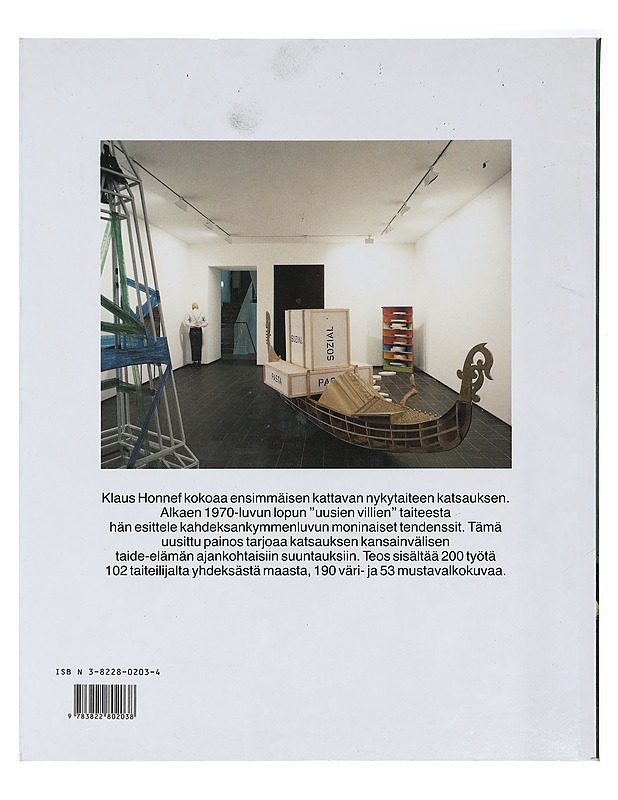 Nykytaide - Honnef, Klaus - Taide- ja kulttuurikirjat - 10105386273 - 1