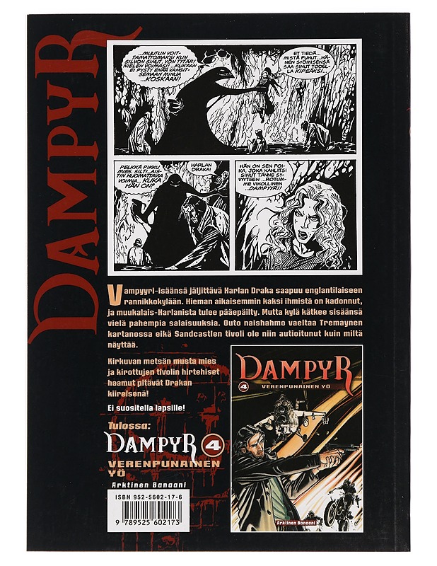 Dampyr Kirottujen tivoli - Boselli, Mauro - Sarjakuvat - 10105386317 - 1