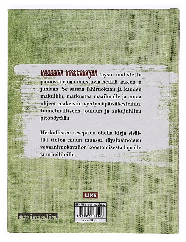Vegaanin keittokirja - Somersalo, Inna - Kirja lahjaksi - 10105386327 - 1