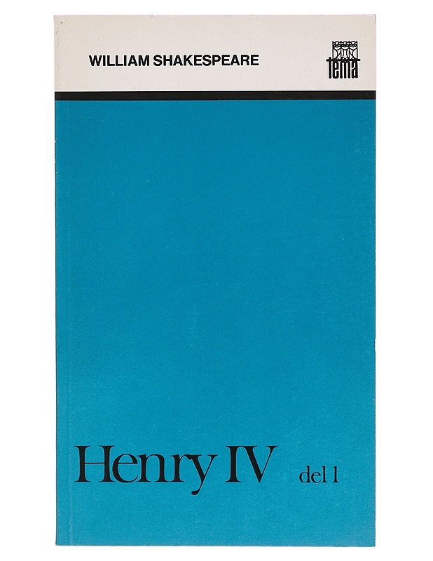 Henry IV del 1 - William Shakespeare - Runot ja näytelmät - 10105386366 - 0