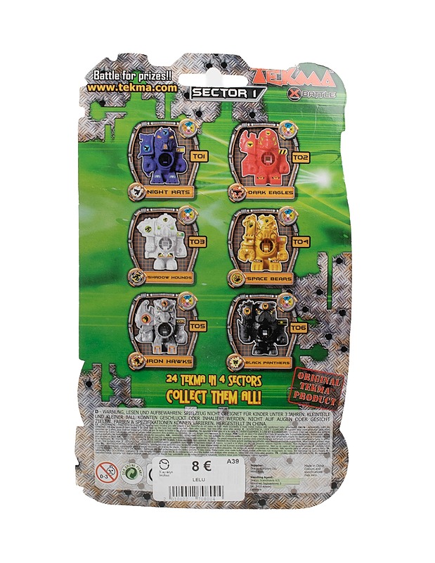 TEKMA Shadow Hounds keräilyfiguuri - Lasten lelut - 10105386395 - 1