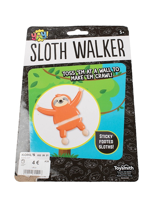 TOYSMITH Sloth Walker lelu - Lasten lelut - 10105386439 - 1