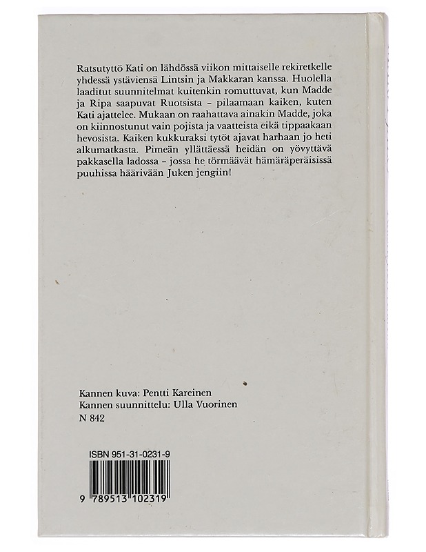 Ratsutytön rekiretki - Marvi Jalo - Nuorten kirjat - 10105386492 - 1