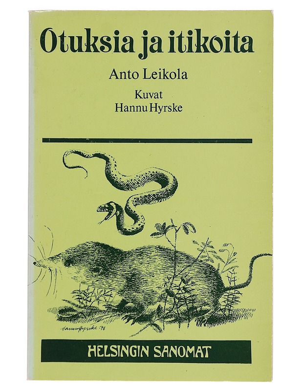 Otuksia ja itikoita - Anto Leikola - Tietokirjat ja oppaat - 10105386525 - 0