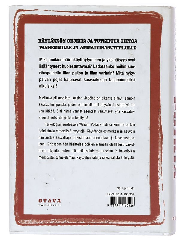 Tosi poikia - Pollack, William - Tietokirjat ja oppaat - 10105386534 - 1