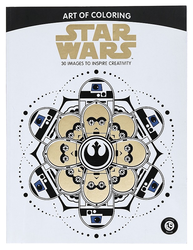 Art of Coloring: Star Wars: 30 images to inspire creativity - Lastenkirjat - 10105386585 - 0
