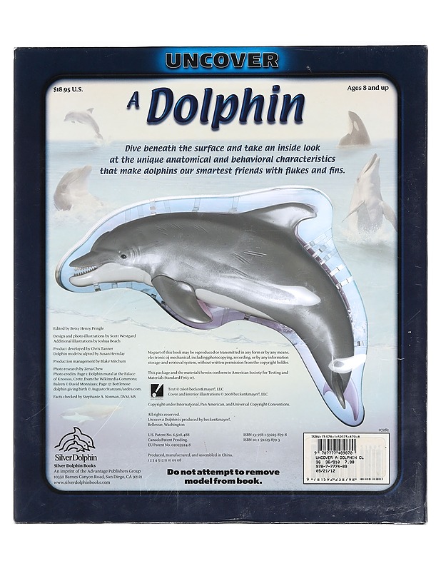 Uncover a Dolphin: The Inside Story on the Ocean's Smartest Animal! - David George Gordon - Tietokirjat ja oppaat - 10105386605 - 1