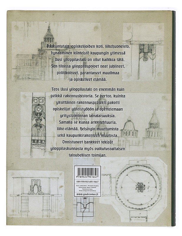 Uusi ylioppilastalo : 100 vuotta Helsingin sydämessä - Eerola, Jari - Historiakirjat - 10105386643 - 1